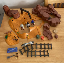 PLAYMOBIL 5246 WESTERN GOLD MINE INCOMPLETE