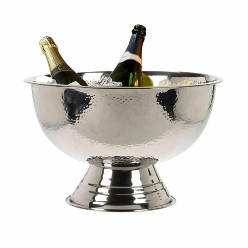 Punch bowl large hammered - bowl,