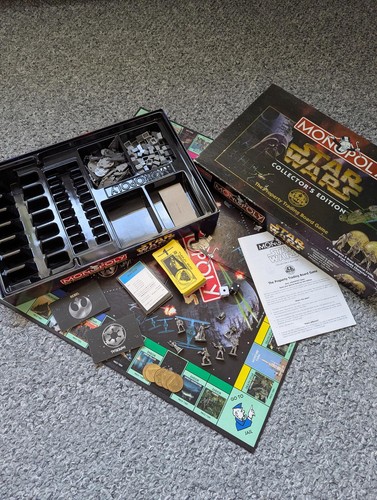 Vintage star wars monopoly - vintage,
