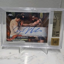 2018 Topps Chrome UFC Tyron