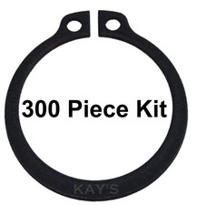 300 Piece Circlip Set External