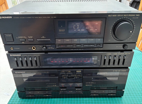 Pioneer stereo double cassette - pioneer,