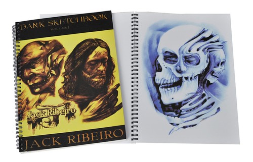 Jack ribeiro tattoo flash book - ribeiro,