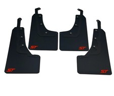 rallyflapZ | Mud Flaps/Guards & Kit for Ford Puma ST Mk2 Black 4mm PVC *G ST-Red