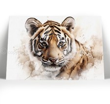 Tiger cub canvas wall - cub,