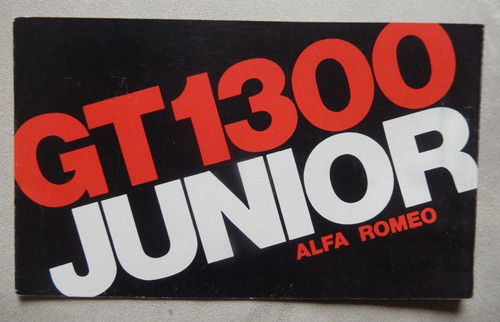 Alfa romeo 1300 junior - gt,