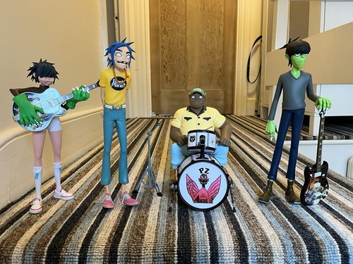 Gorillaz figures - gorillaz,