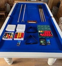 9ft 7 inch x 5ft 2 inch Snooker table