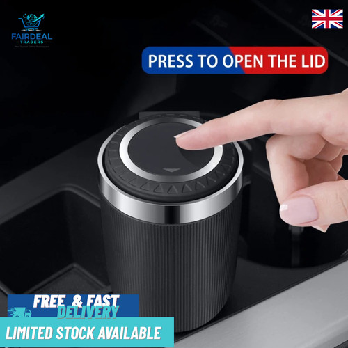 Car ashtray with - with, lid
