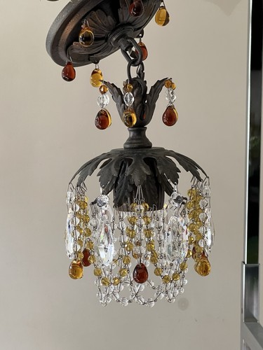 Schonbek rondelle pendant - schonbek,