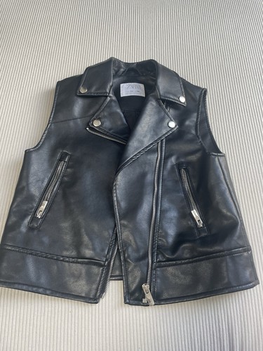 Zara girls faux - zara, leather