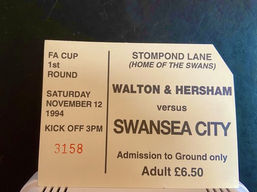 Walton hersham v - hersham, swansea