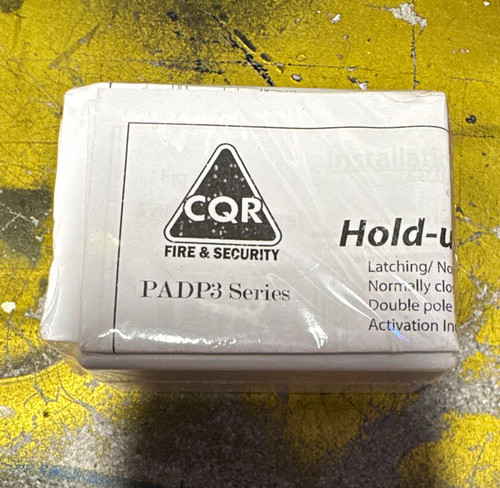 Cqr padp3 series hold alarm - cqr, hold-up