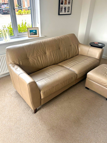 Dfs seater leather sofa - dfs,