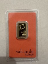 Valcambi Suisse Fine Gold Bar
