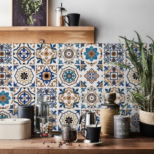 Moroccan tile stickers - moroccan,