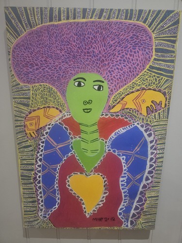 Haitian voodoo madonna - haitian,
