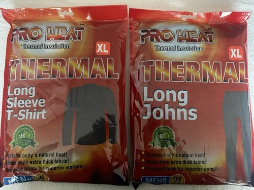 Black long john set - long,