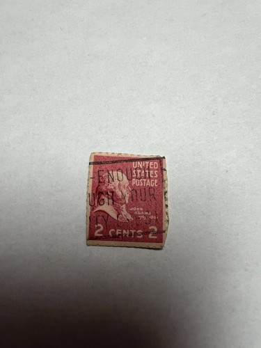 Vintage 1938 red john adams - red,