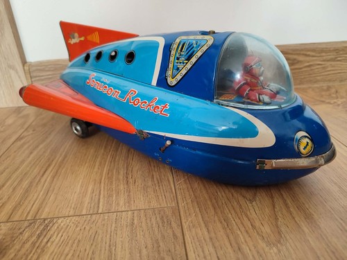 Old vintage tin - toy, sonicon
