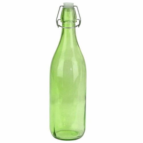Glass beverage water bottle - beverage,