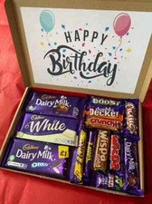 Cadbury Chocolate Sweet Gift Box | Personalised Hamper | Birthday Halloween Xmas