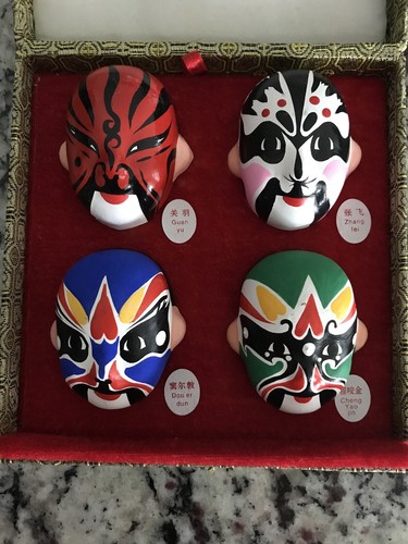 Vintage chinese opera - chinese, masks