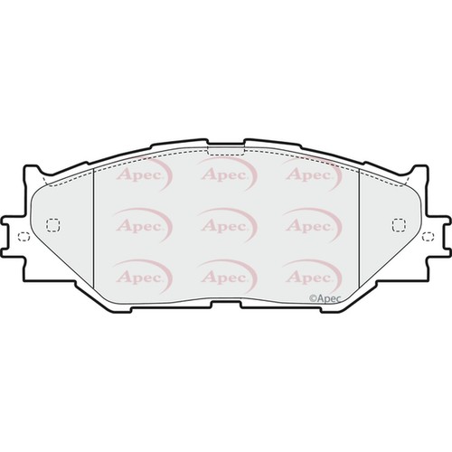 Brake pads set for - is, c