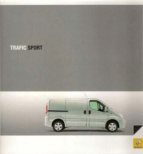 Renault trafic sport 2008 - renault, uk