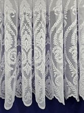 White Lace Cheap Net Curtains