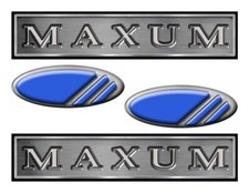 Maxum Boat 10" and 5" long