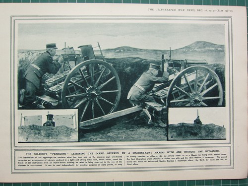 1915 wwi ww1 print soldier - ~, soldier's