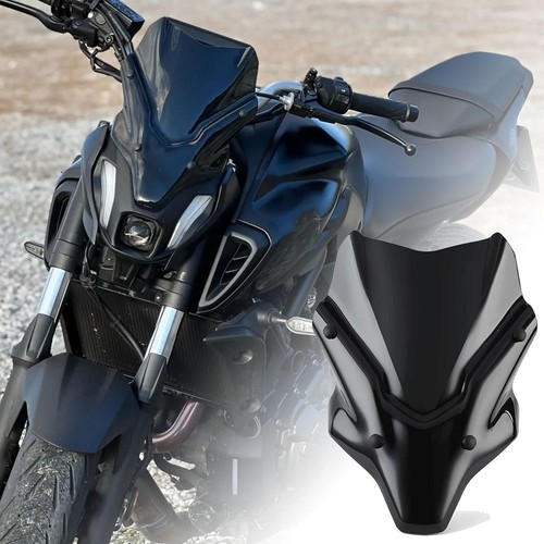 Black touring windscreen - black,