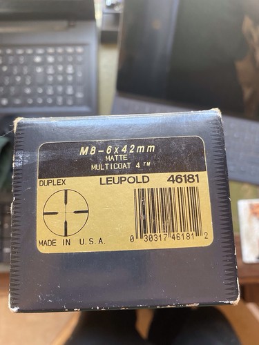 Leupold 6x42 fixed power - fixed,