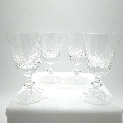 Vintage edinburgh crystal - x4,
