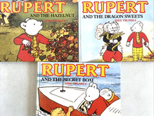 RUPERT.  3 HARDBACK BOOKS LOT