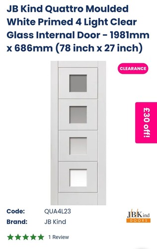 Brand new internal doors - 2,