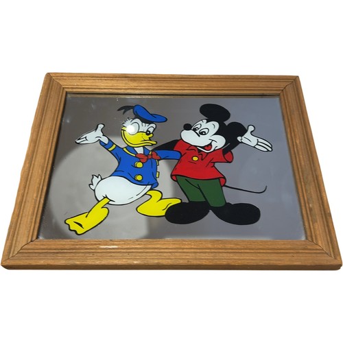 Vintage disney mirror with - vintage,