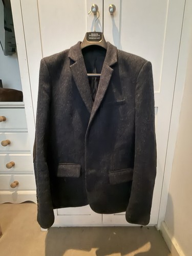 Jack wills tweed blazer - tweed, size