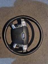 2011 ford mondeo mk4 leather steering wheel with airbag and switches