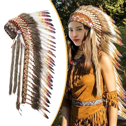Indian headdress head - indian,