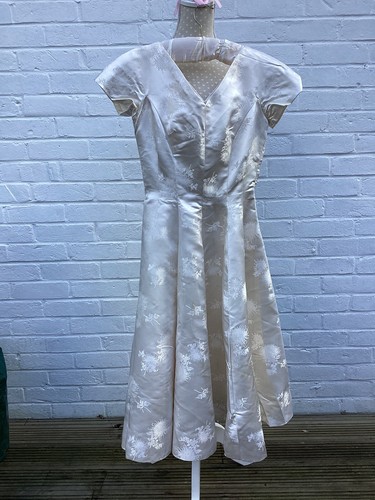 Vintage 1950s mulberry silk - 1950s,