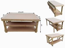 Workbench With Folding MDF Top