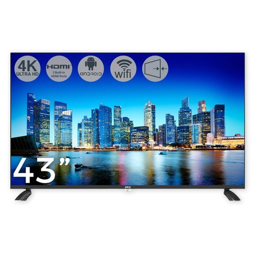 Akai smart uhd led - tv, 43"