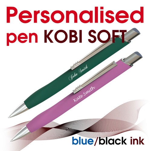 Personalised soft metal pen - , ks