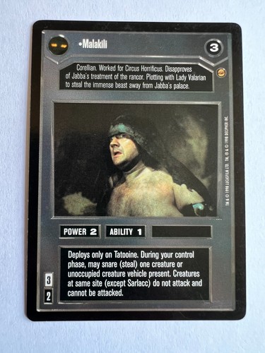 Star wars jabba palace - star, ccg