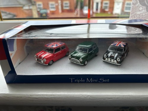 Oxford diecast triple - mini, car