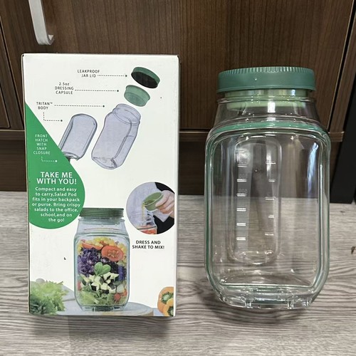 Salad pod container mason jar - salad,