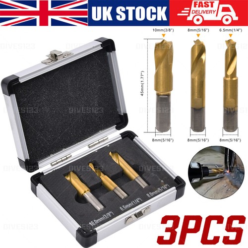 3pcs spot weld drill bits - 3pcs,