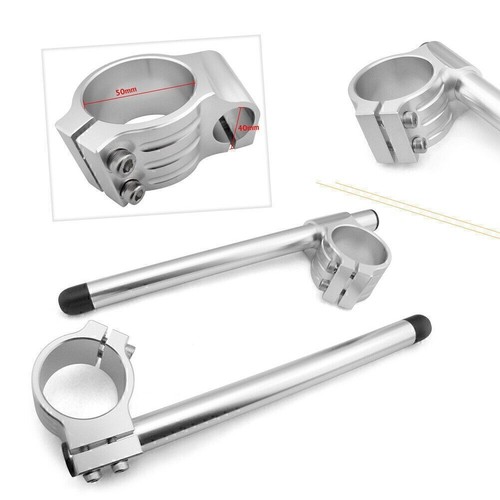 Pair cnc 50mm clip - clip, on